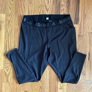 adidas techfit logo waistband legging